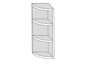19.30.0р Полка угловая (h=913) радиусная  ЛДСП УНИ в Карталах - kartaly.magazin-mebel74.ru | фото