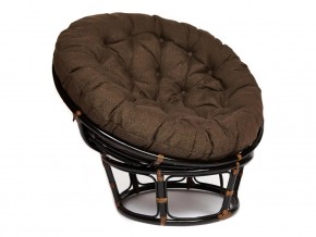 Кресло Papasan 23/01 W с подушкой Antique brown, ткань Коричневый в Карталах - kartaly.magazin-mebel74.ru | фото