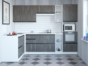 Кухонный гарнитур Ноктюрн мега прайм 1500х2700 мм в Карталах - kartaly.magazin-mebel74.ru | фото