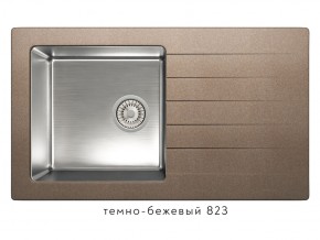 Мойка комбинированная Tolero twist TTS-860 Темно-бежевый 82 в Карталах - kartaly.magazin-mebel74.ru | фото