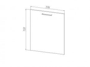 П 60 Комплект для посудомоечной машины 600 мм (цоколь + фасад) ЛДСП в Карталах - kartaly.magazin-mebel74.ru | фото